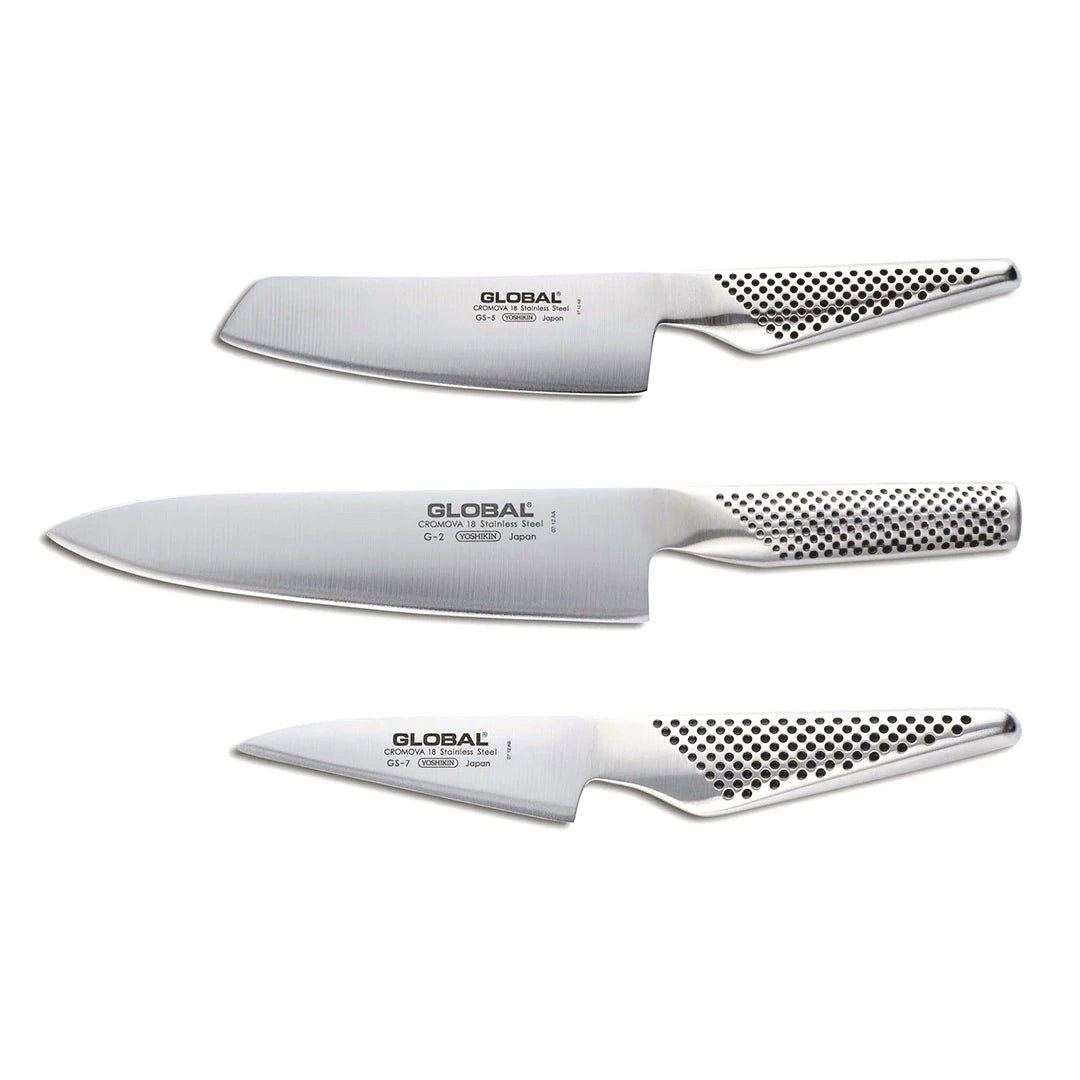 GLOBAL KNIFE SET 3 PIECE