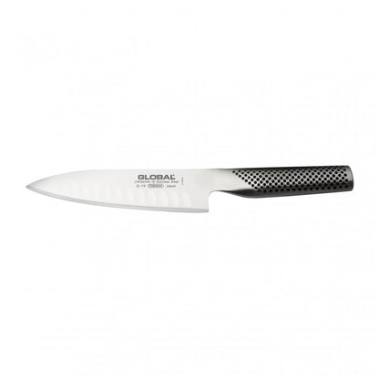 GLOBAL COOK'S KNIFE - FLUTED 16CM